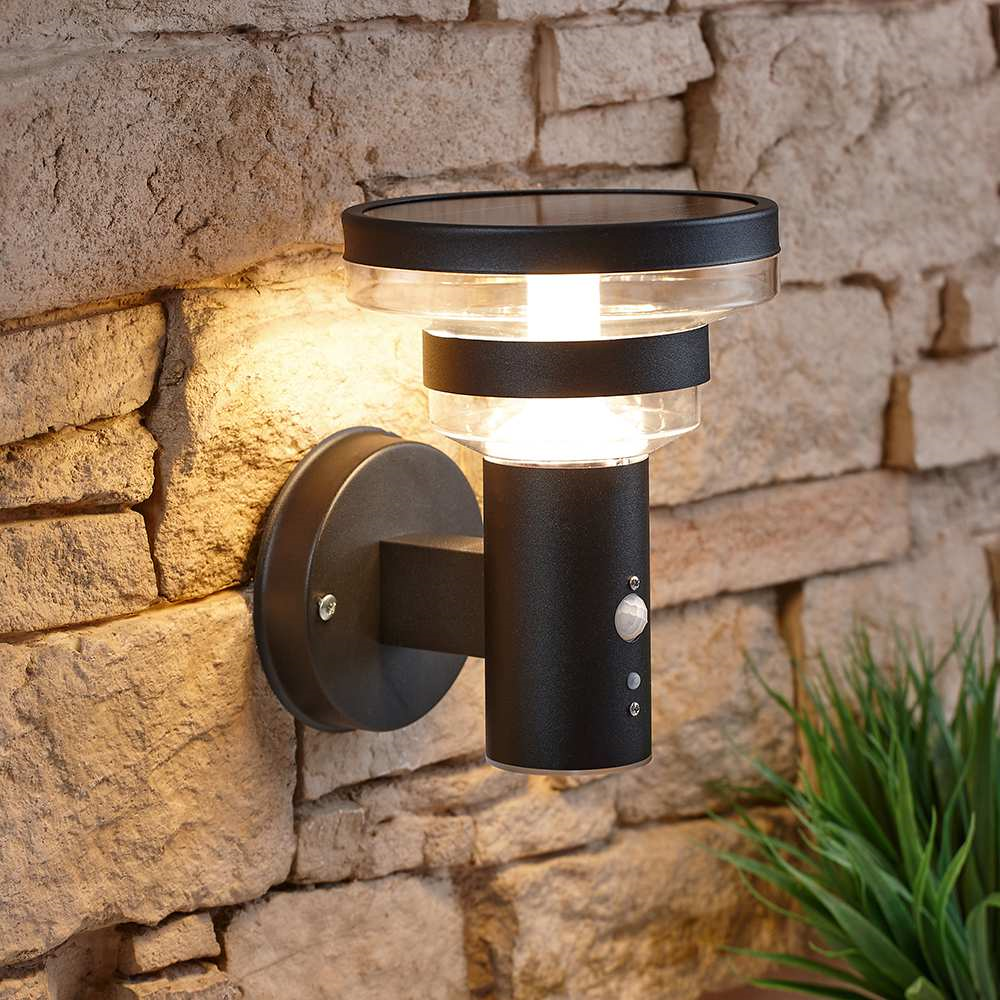 Biard Architect Disc Wall Light with Motion Sensor - Biard Architect Disc Wall Light with Motion... from Garden Buildings Direct